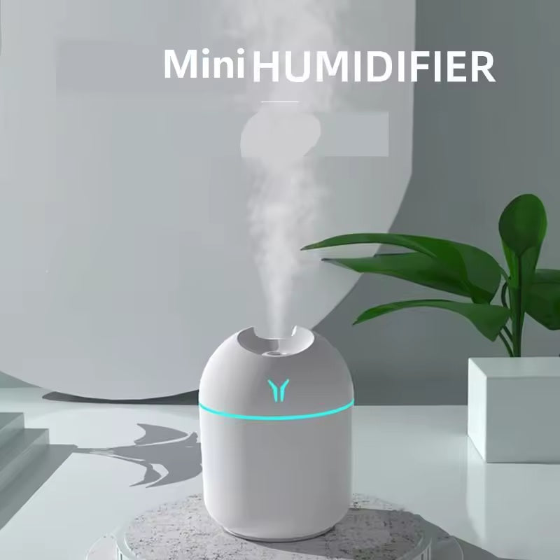250ML USB Mini Air Humidifier with LED Color Lamp