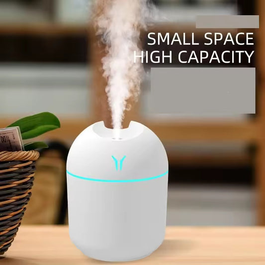 250ML USB Mini Air Humidifier with LED Color Lamp