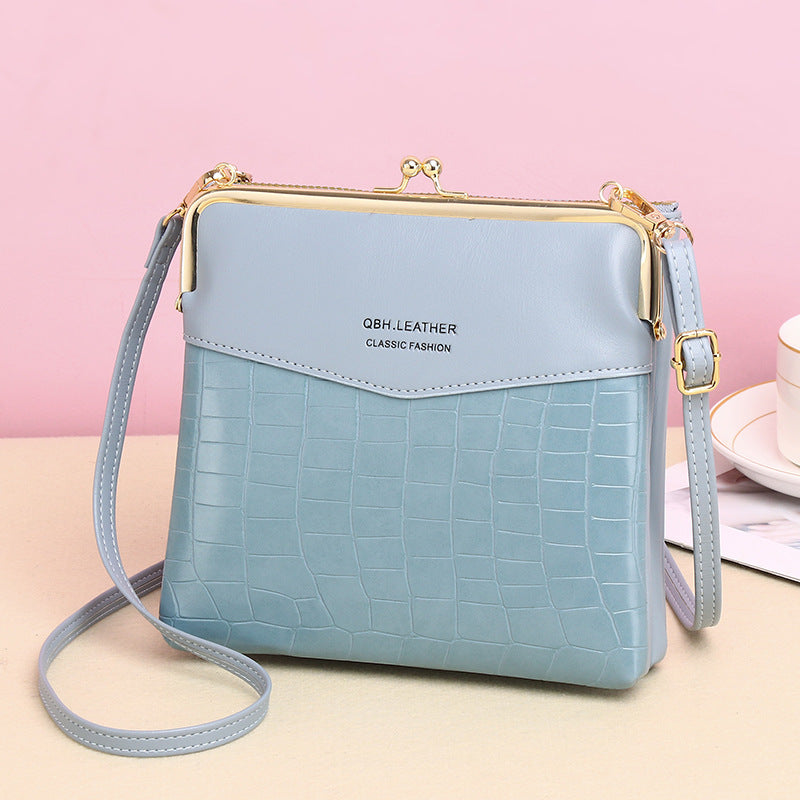 Womens Alligator Pattern Crossbody Phone Bag