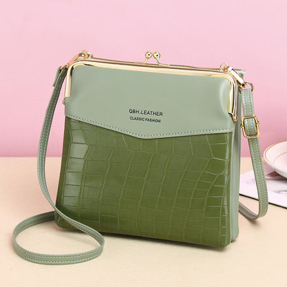 Womens Alligator Pattern Crossbody Phone Bag