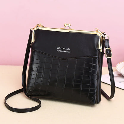 Womens Alligator Pattern Crossbody Phone Bag