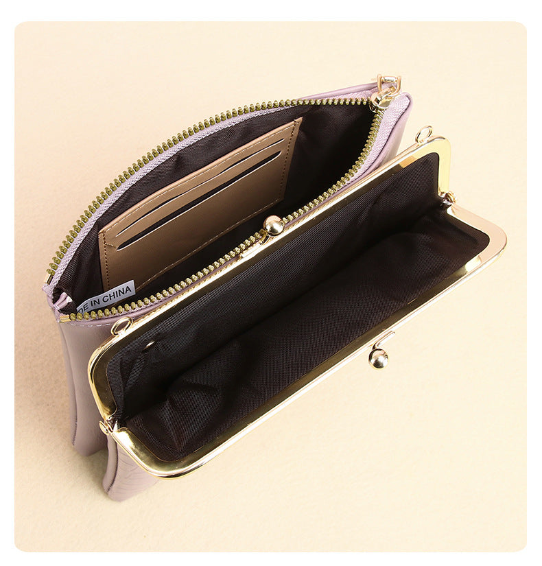 Womens Alligator Pattern Crossbody Phone Bag