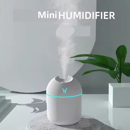 250ML USB Mini Air Humidifier with LED Color Lamp