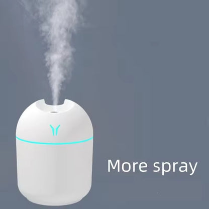 250ML USB Mini Air Humidifier with LED Color Lamp
