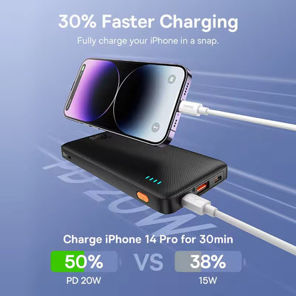 Baseus Airpow 20W Power Bank 10000mAh 20000mAh Fast Charge Powerbank